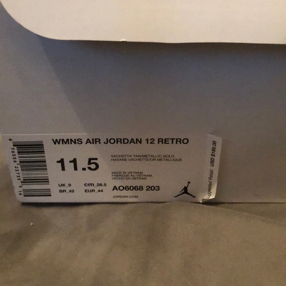 Women's air Jordan 12 retro 11.5 - Picture 2 of 5